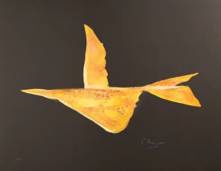 Lithograph Braque - Phaeton