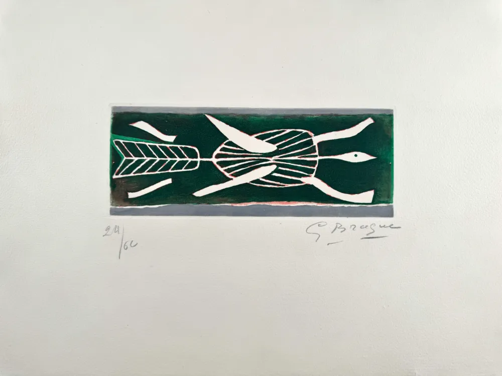 Engraving Braque -  Thalassa I 