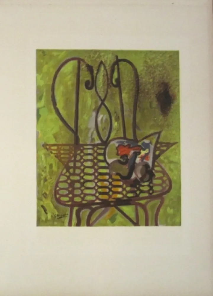 Lithograph Braque - Untitled