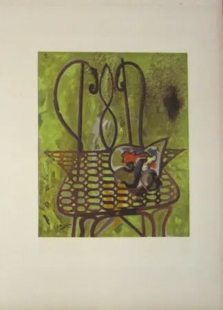 Lithograph Braque - Untitled