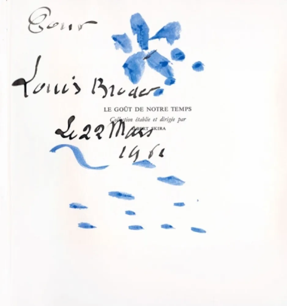 No Technical Braque -  Untitled (Fleur Tombe), 1962