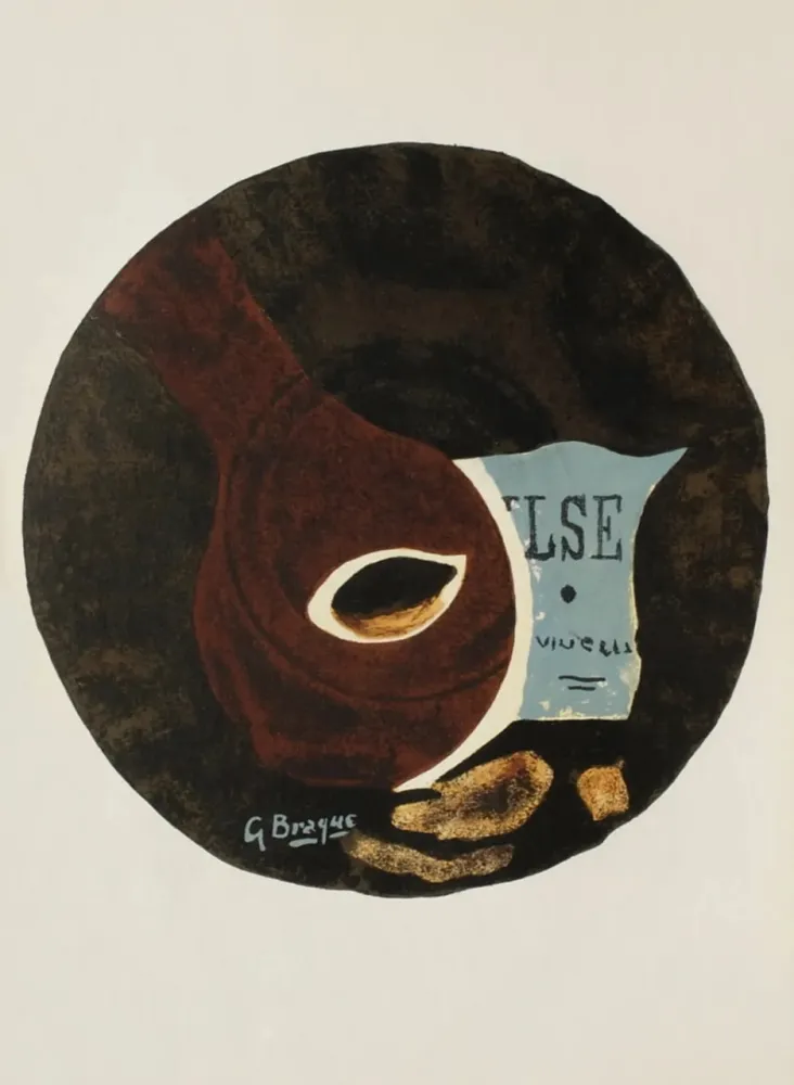Lithograph Braque - Valse