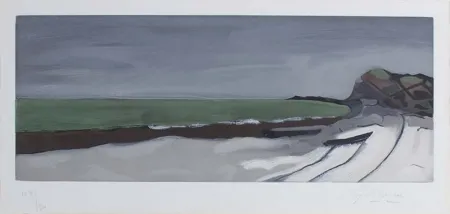 Etching And Aquatint Braque - Varengeville,1955