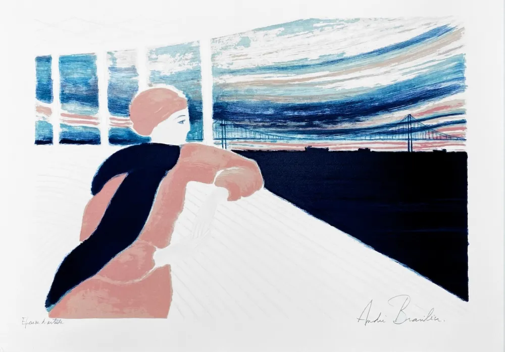 Lithograph Brasilier - Le Tage 