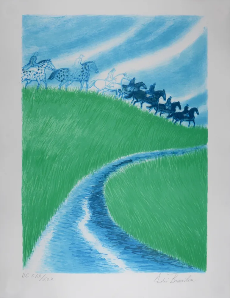 Lithograph Brasilier - Natura Nostra, 1990 - Hand-signed