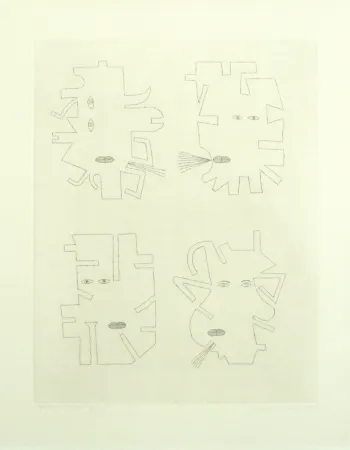 Etching Brauner - Codex d'un visage