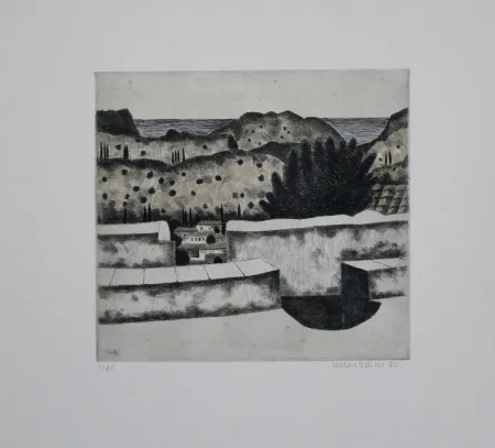 Etching And Aquatint Breiter - Tseria