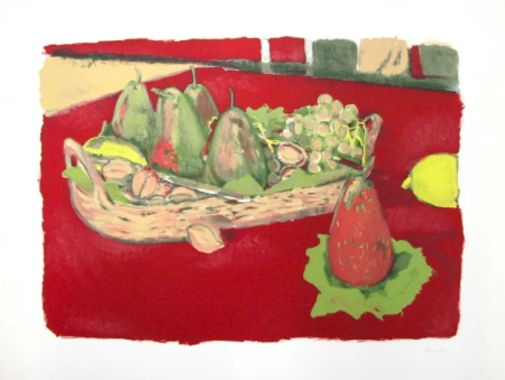 Lithograph Brianchon - Untitled