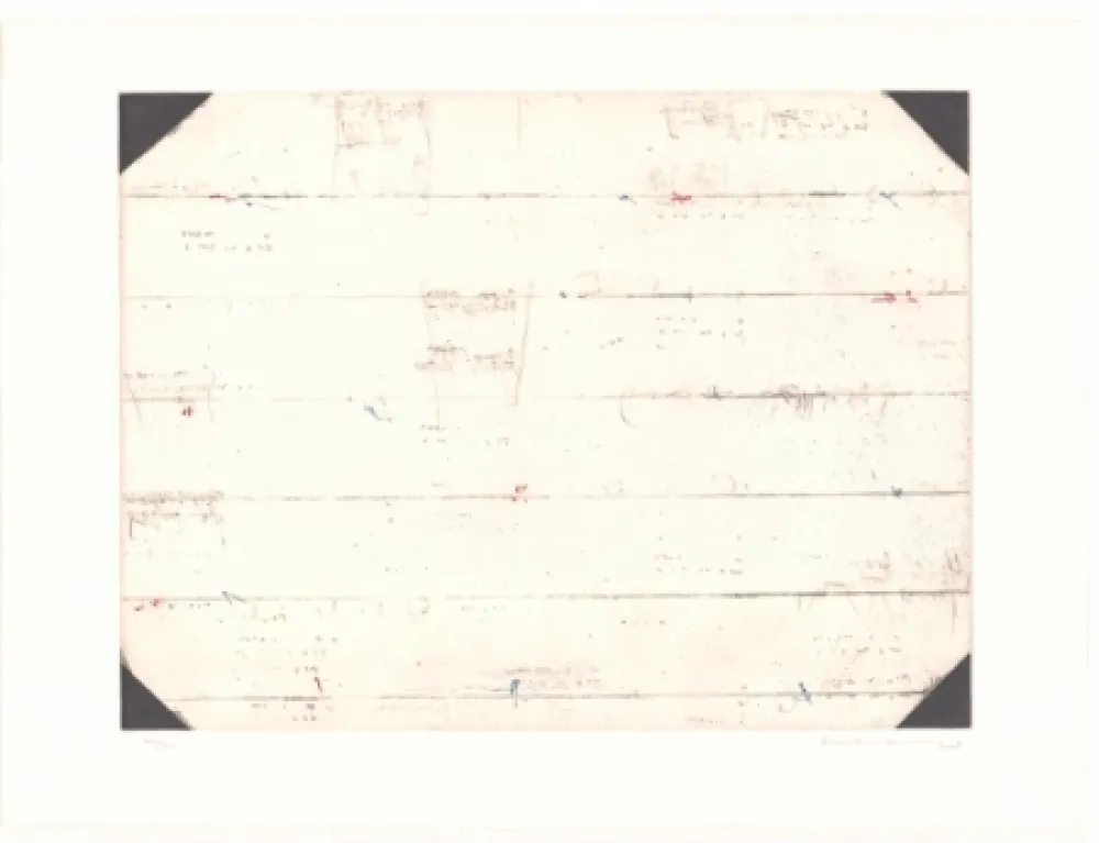 Lithograph Brinkmann - Série Barcelone IX