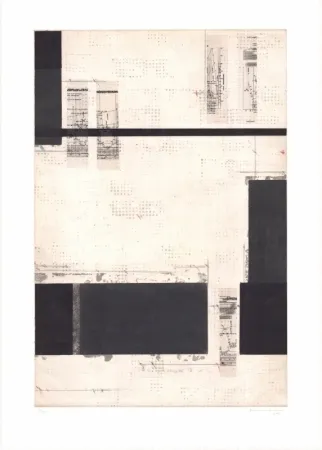 Lithograph Brinkmann - Série Barcelone V