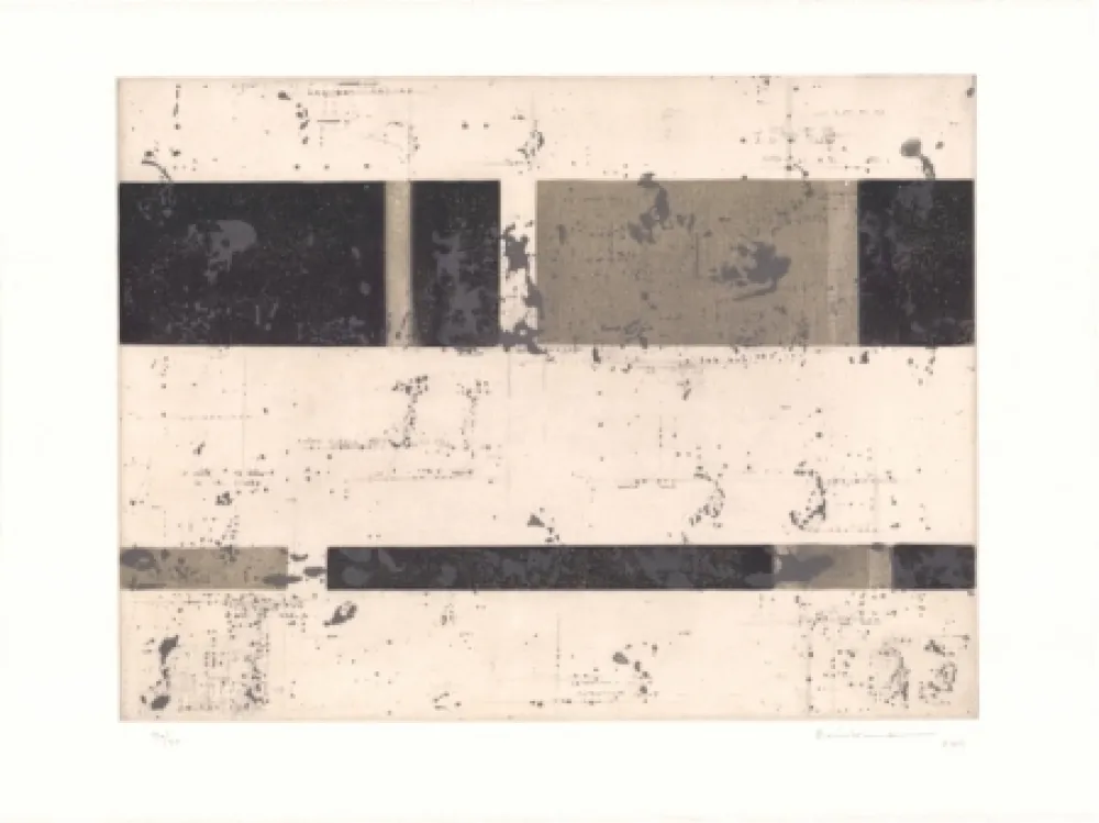 Lithograph Brinkmann - Série Barcelone X