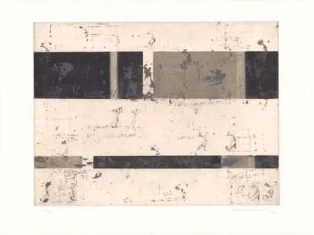 Lithograph Brinkmann - Série Barcelone X