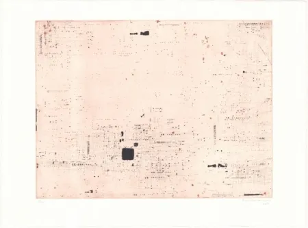 Lithograph Brinkmann - Série Barcelone XI