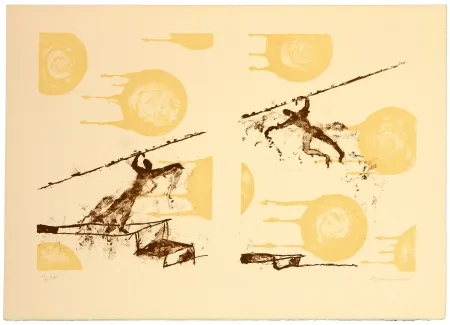 Lithograph Brisson - Sans titre