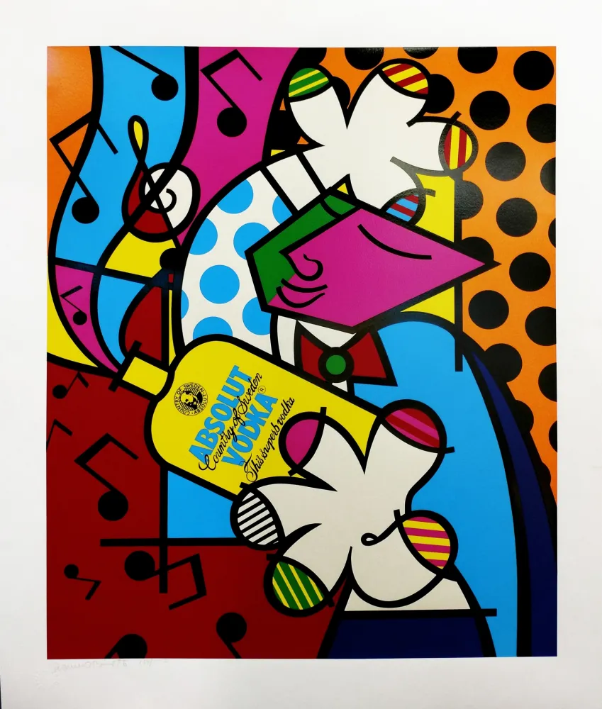 Screenprint Britto - ABSOLUT BRITTO II