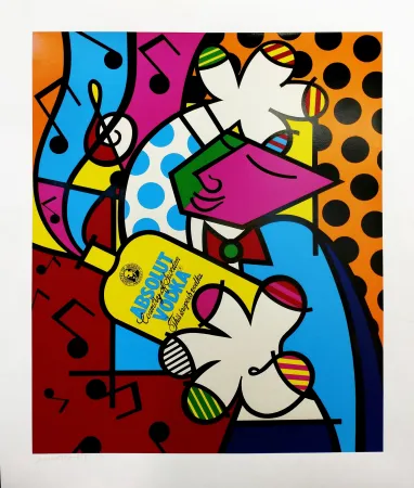 Screenprint Britto - ABSOLUT BRITTO II