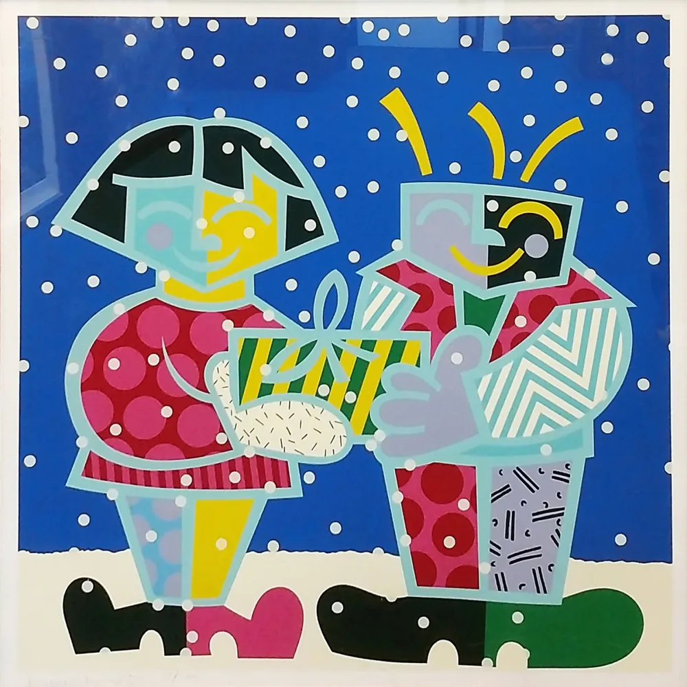 Screenprint Britto - BEST BUDDIES