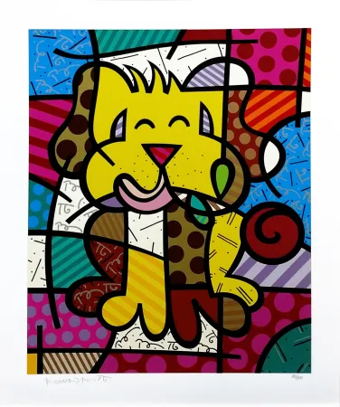 Screenprint Britto - BEST FRIEND
