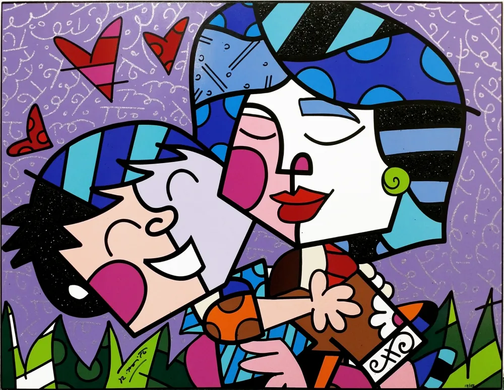 Screenprint Britto - MOTHER