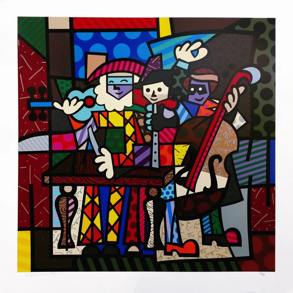 Screenprint Britto - SPANISH SENSATION