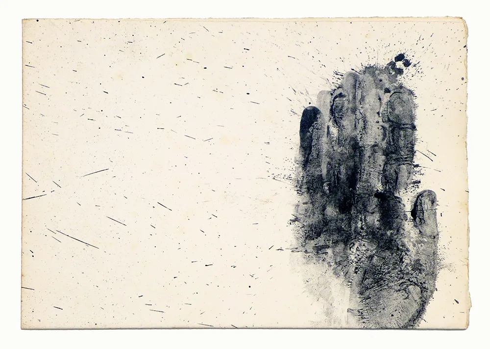 Lithograph Broglia - El Baquiano y los suyos