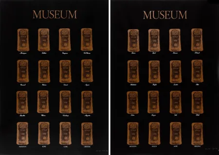 Screenprint Broodthaers - Museum - Museum