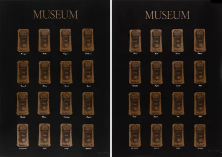 Screenprint Broodthaers - Museum - Museum