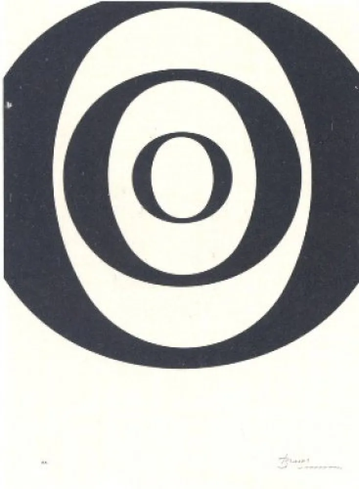 Lithograph Brossa - A.L. Joan Prats