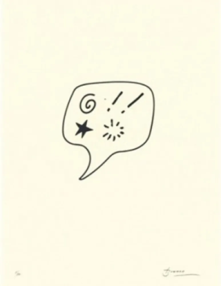 Lithograph Brossa - Blasfèmia	