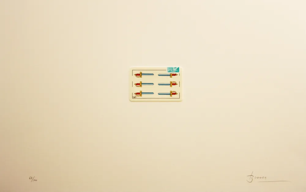 Lithograph Brossa - Carpeta 12 Aniversari Galeria Joan Prats