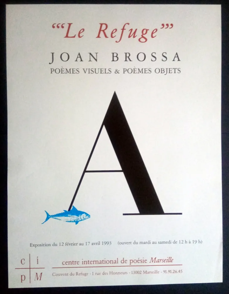 Poster Brossa - 