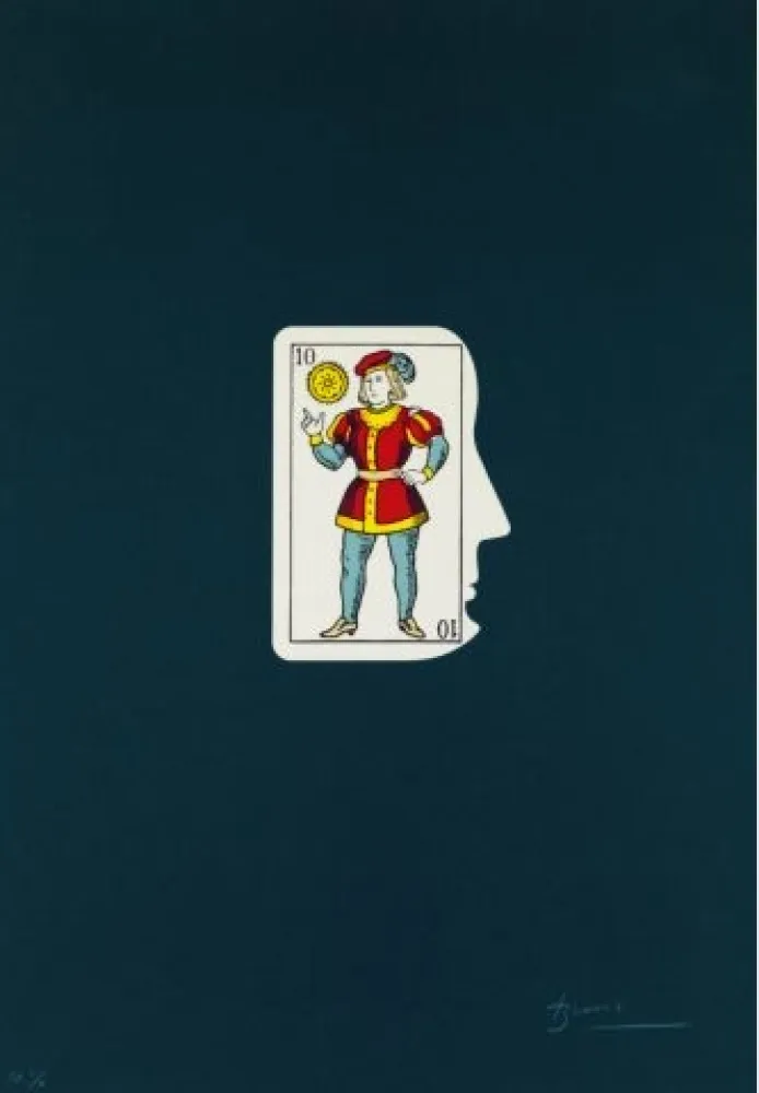 Screenprint Brossa - Parella 