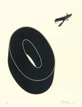 Lithograph Brossa - Poema visual 20