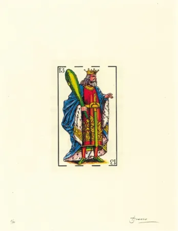 Lithograph Brossa - Poema visual 32
