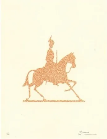 Lithograph Brossa - Poema visual 4