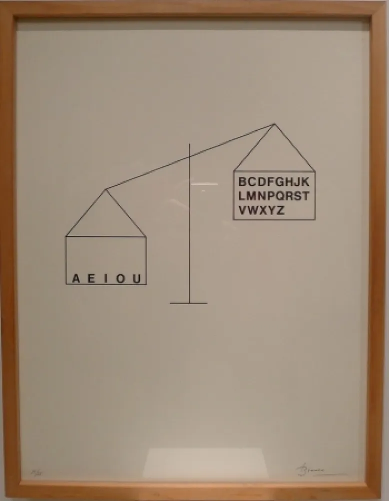 Lithograph Brossa - Sin Título