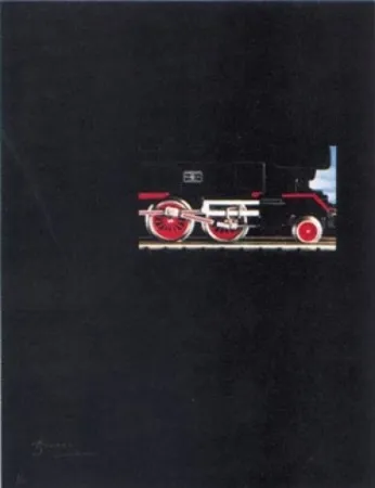 Lithograph Brossa - Túnel