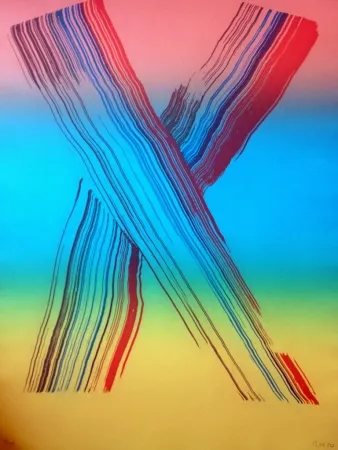 Lithograph Broto - IRIS 2