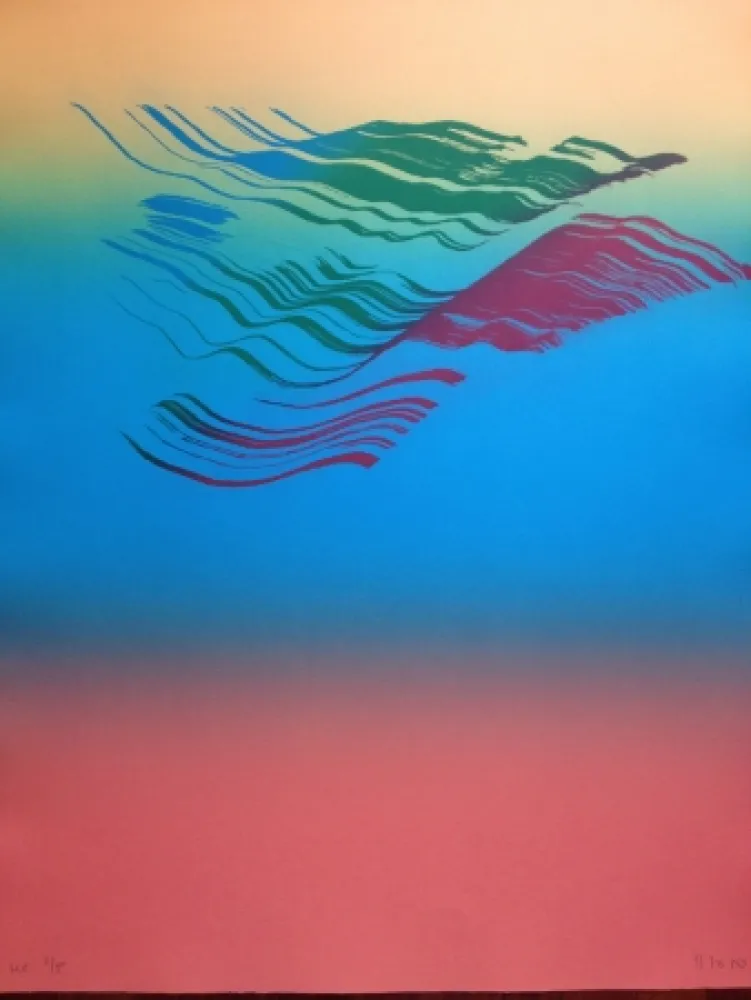 Lithograph Broto - S/T