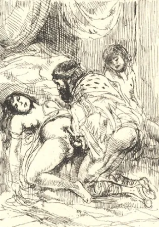 Illustrated Book Brouet - Histoire du roi Gonzalve et des douze princesses