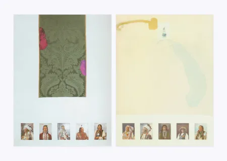 Lithograph Brown - Salt indians diptyque