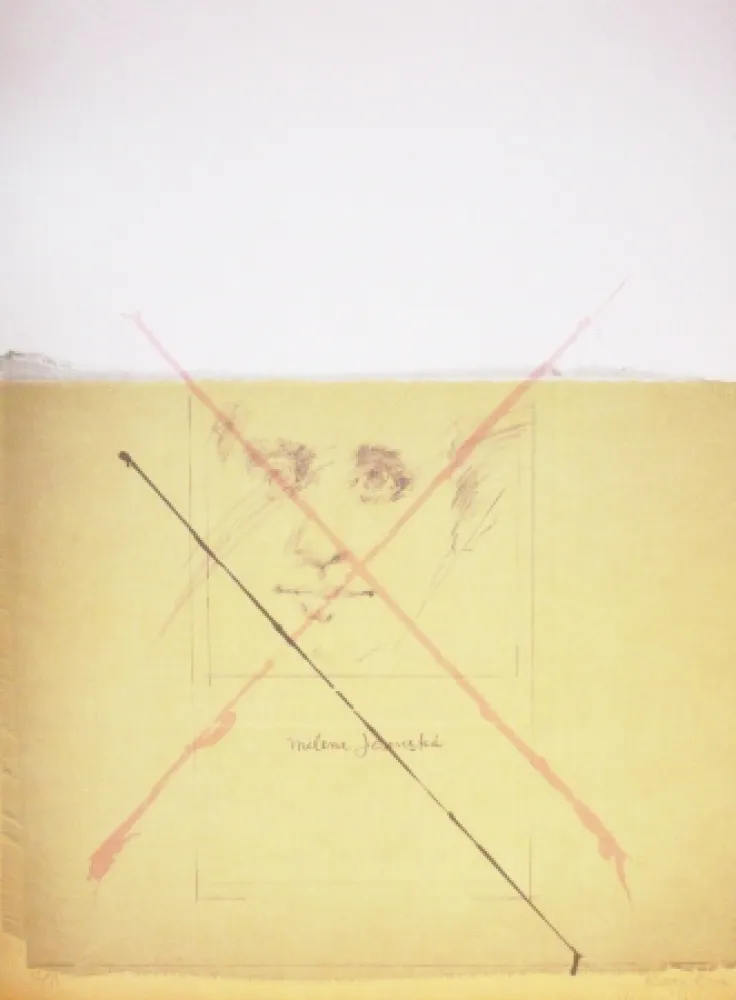 Lithograph Bru - Milena