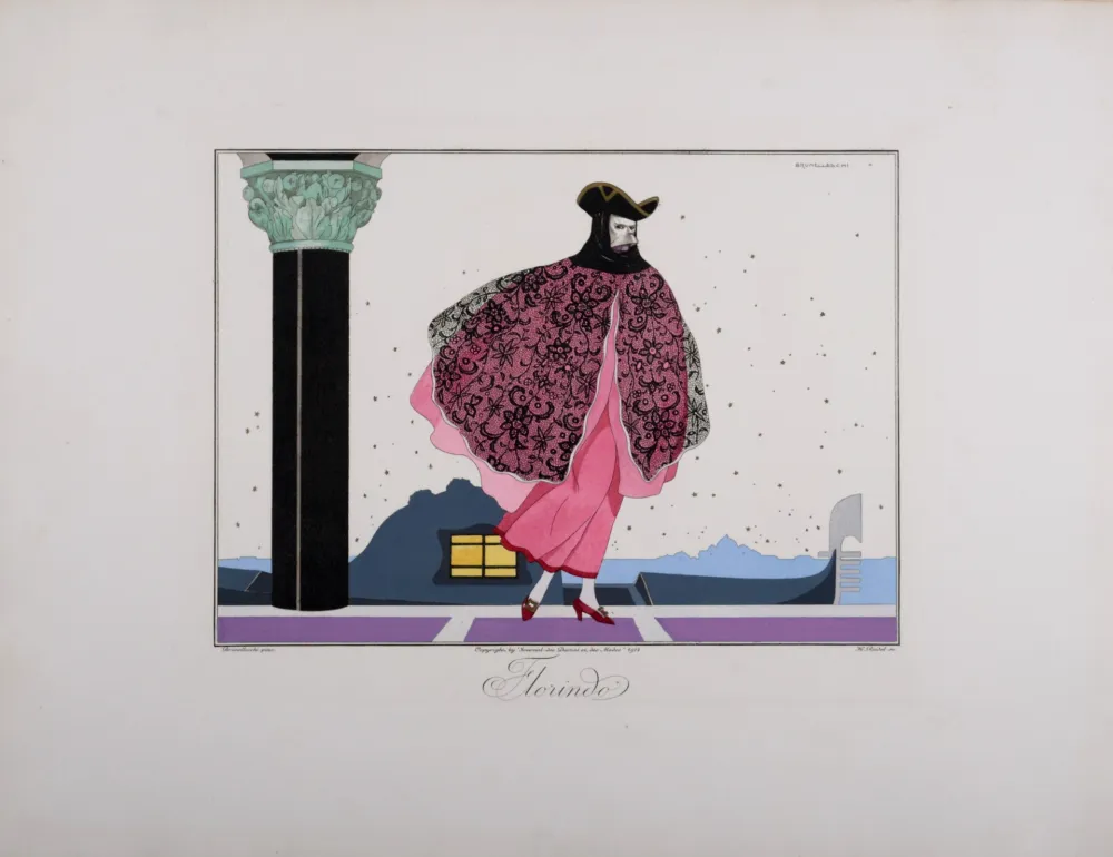 Etching Brunelleschi - Florido, 1914 - Masterpiece!