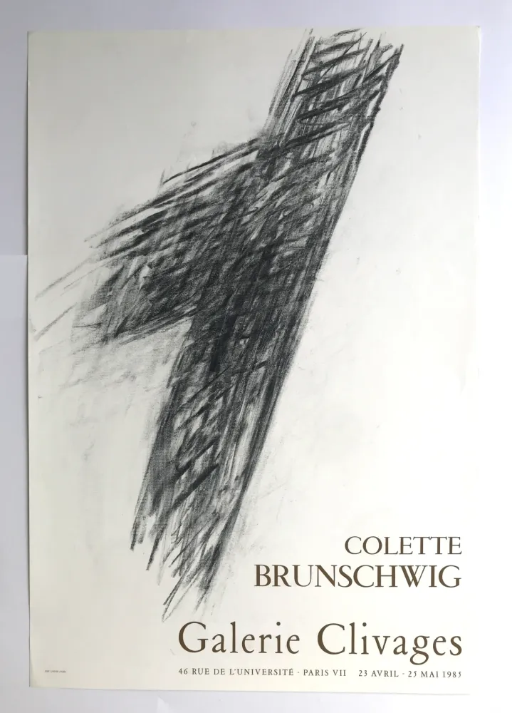 Poster Brunschwig - Galerie Clivages