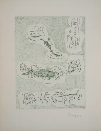 Etching Bryen - Rêves inconnus