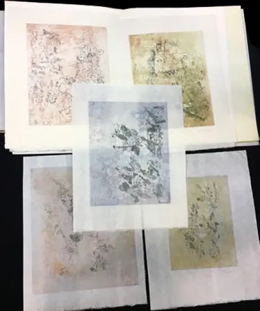 Illustrated Book Bryen - Tristan Tzara. VIGIES. 5 eaux-fortes originales (1962).