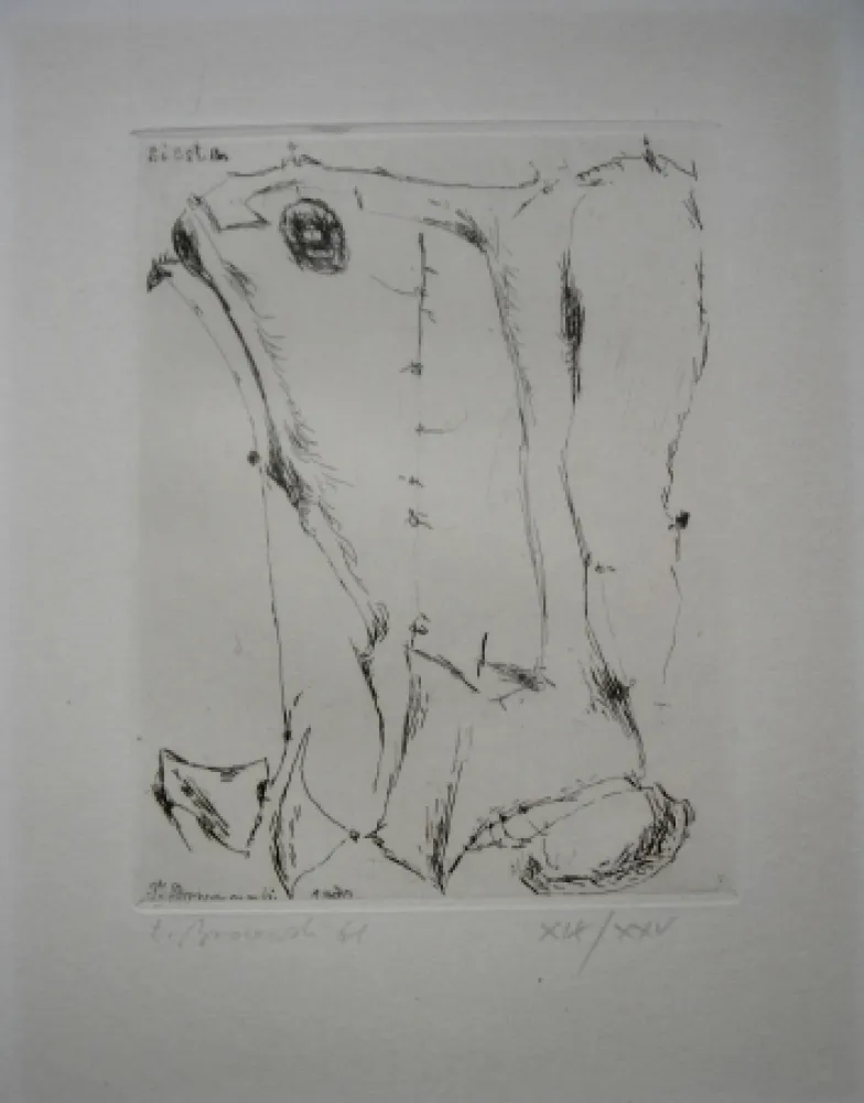 Engraving Brzozowski - The international avant garde 4