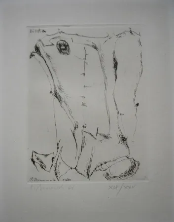 Engraving Brzozowski - The international avant garde 4