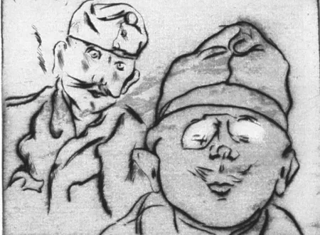 Drypoint Bucci - Austriaco e Ungherese