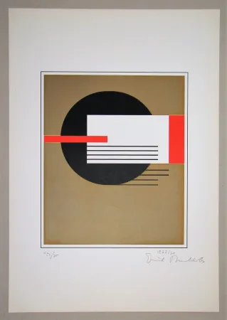 Screenprint Buchholz - Composition, 1922